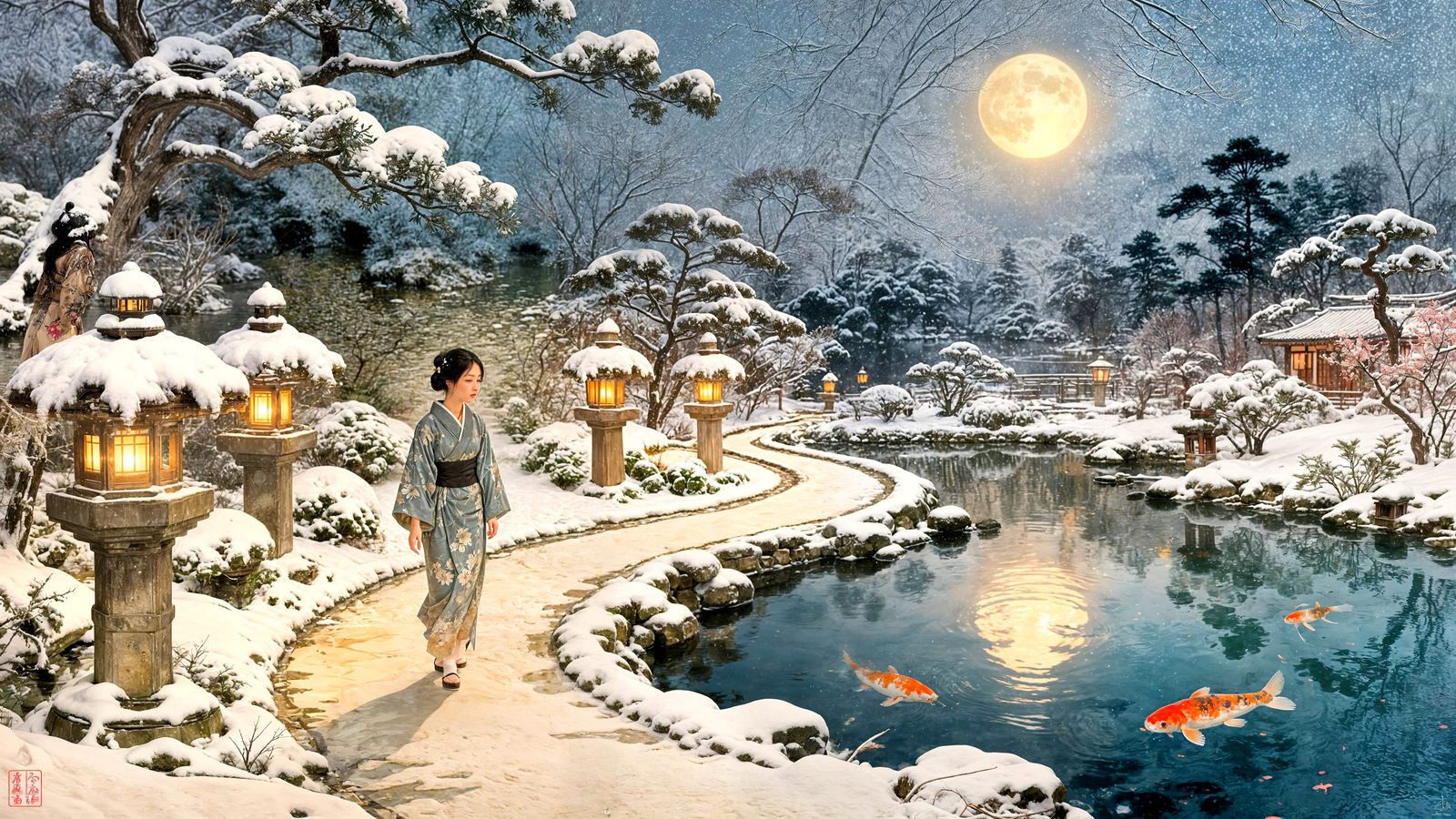 Japanese garden  by @Carlos