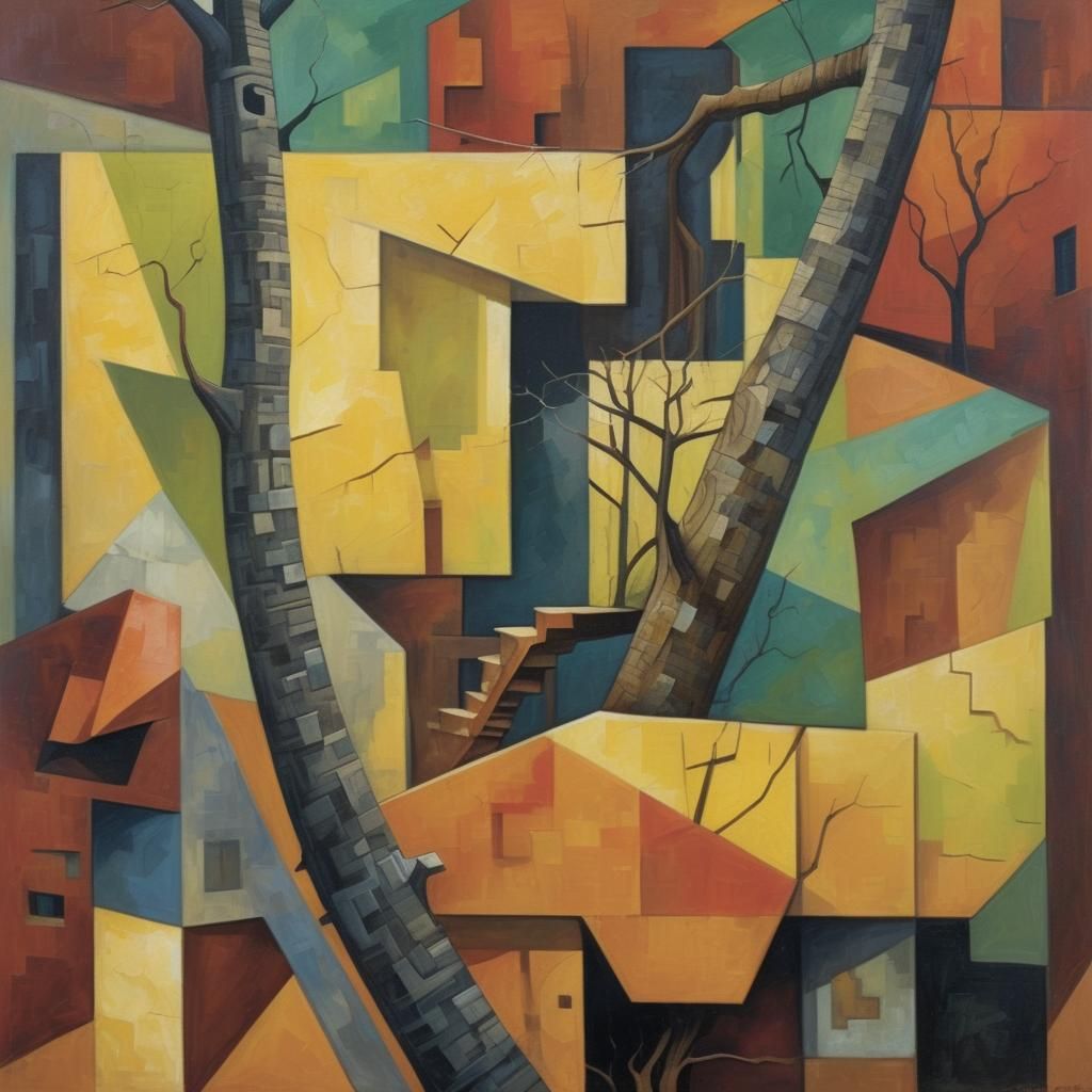 A tree in the city  by @Evivi