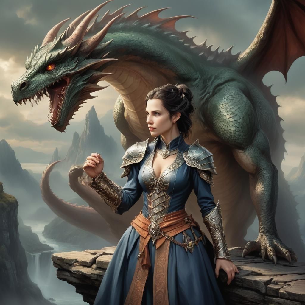 Her name is Rosalinda Eberhardt, and she is the Dragon Whisp...