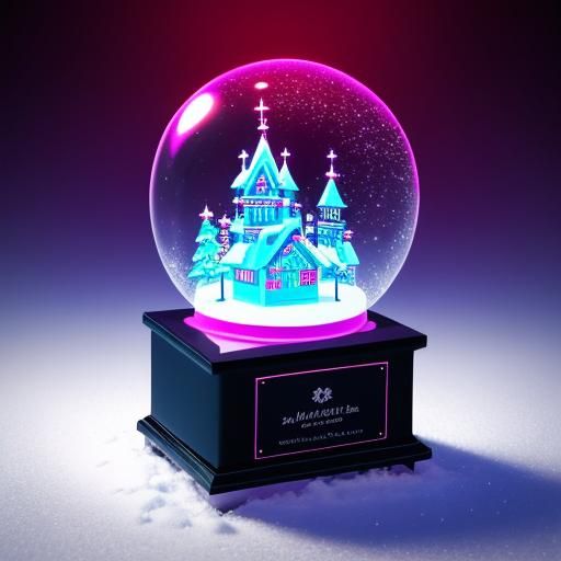 snow globe, music box