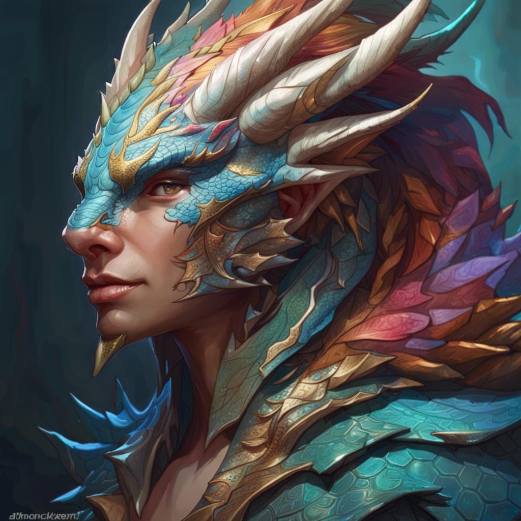 Human dragon hybrid