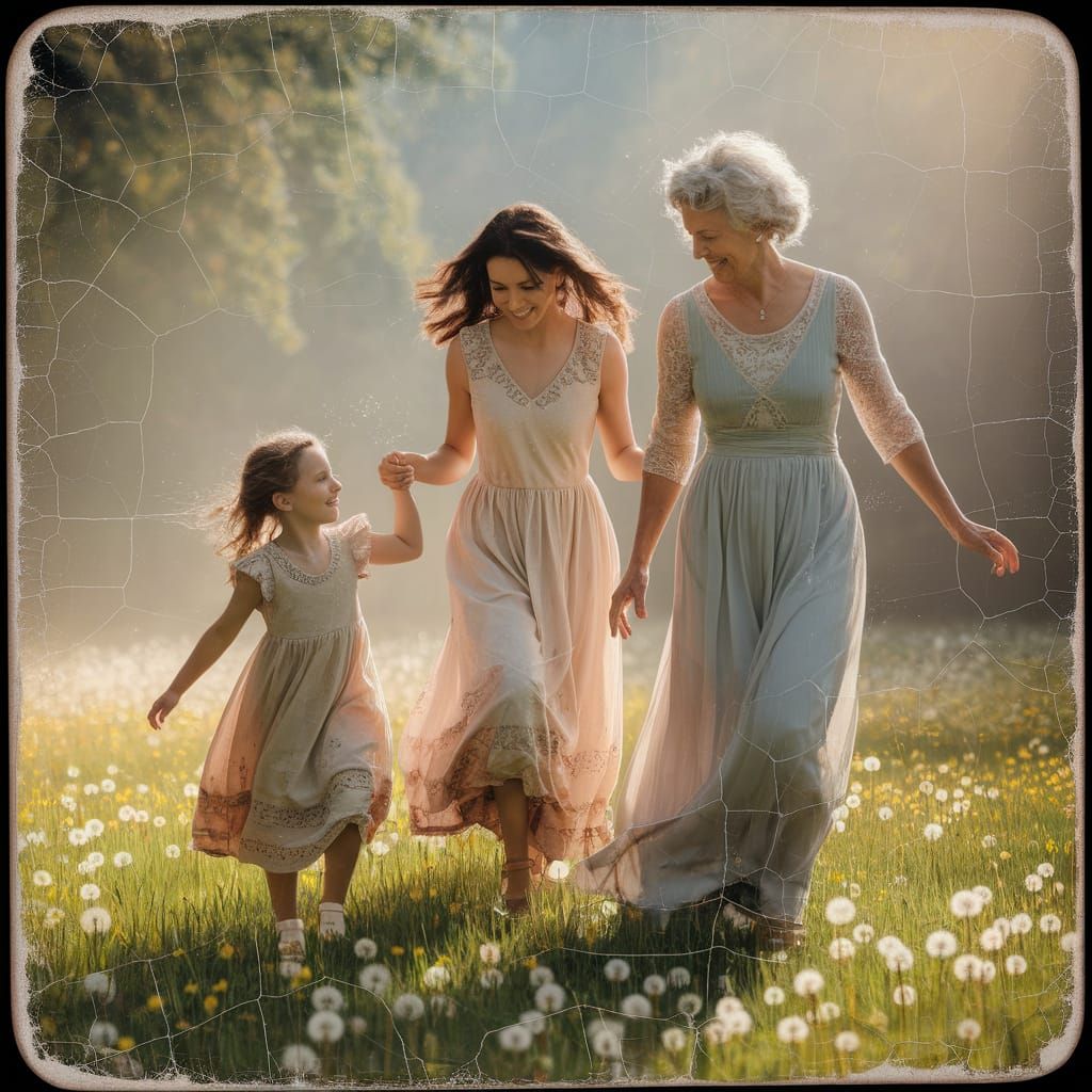 Three generations of women  by @Ridlija