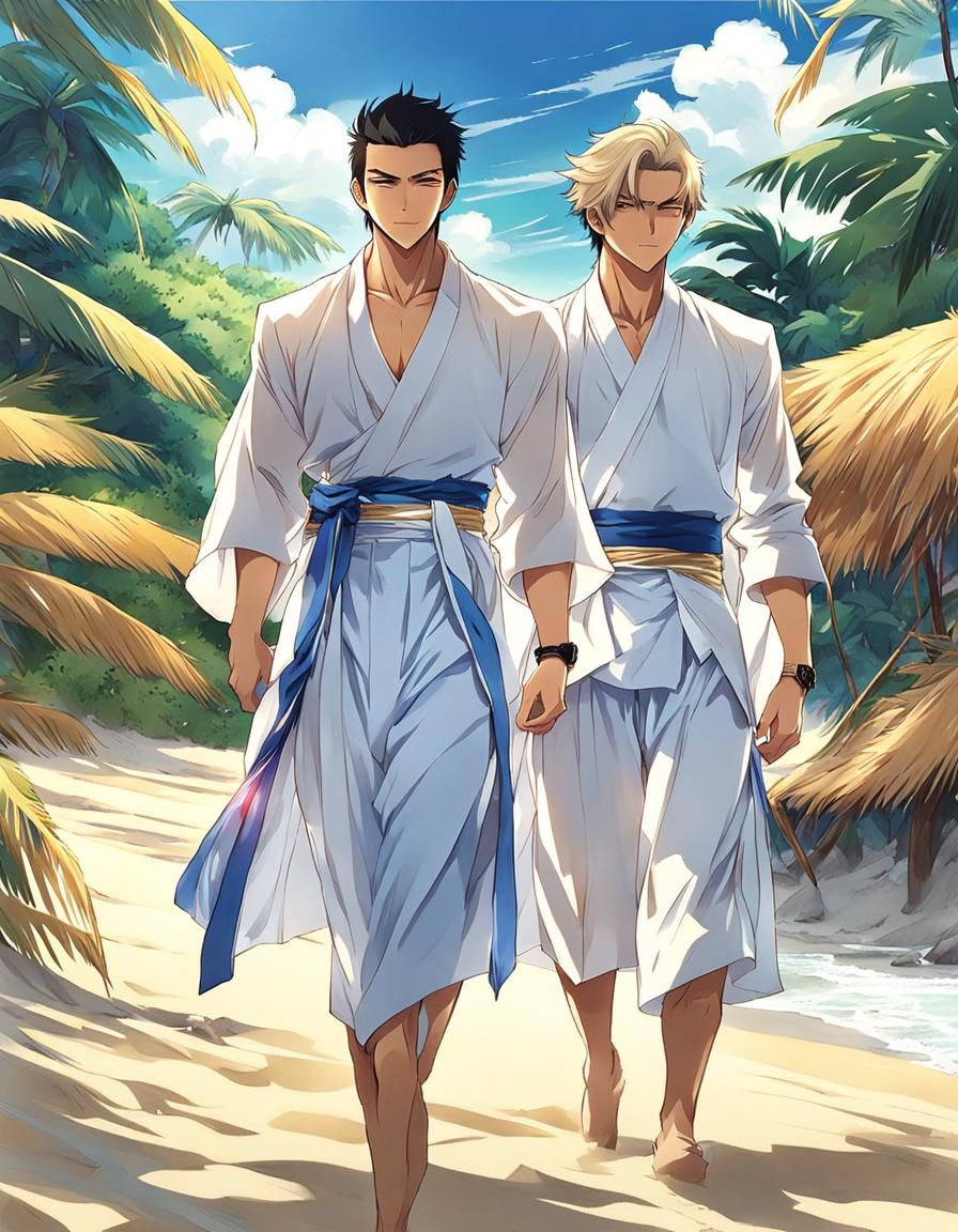 Walk along the beach