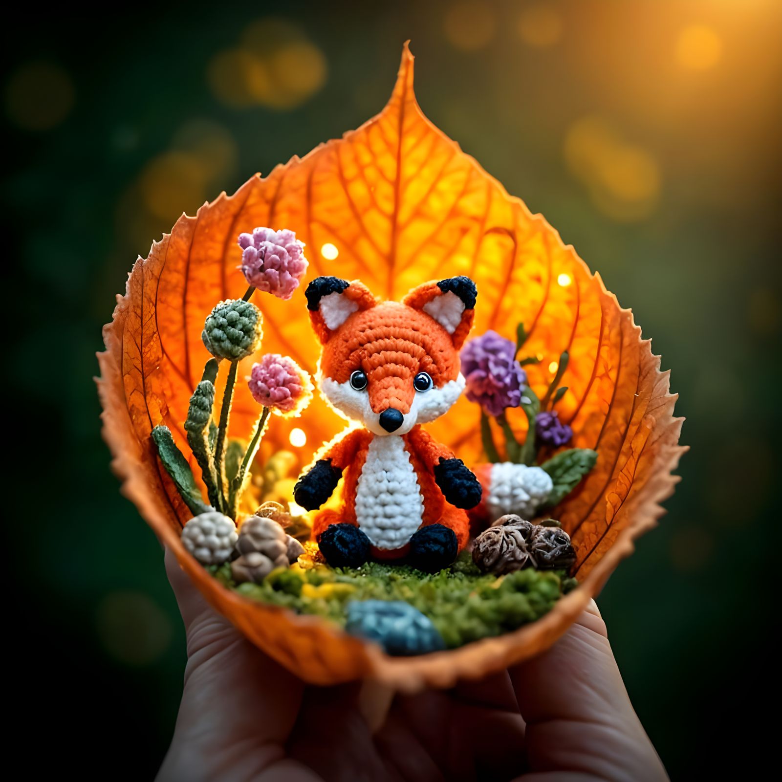 Fox Leaf  by @KashmirMan