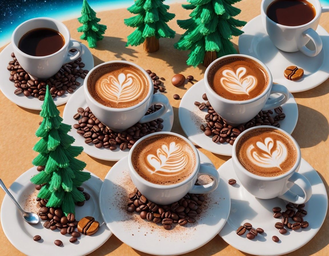 Cosmic Coffee: A Whimsical Escape
