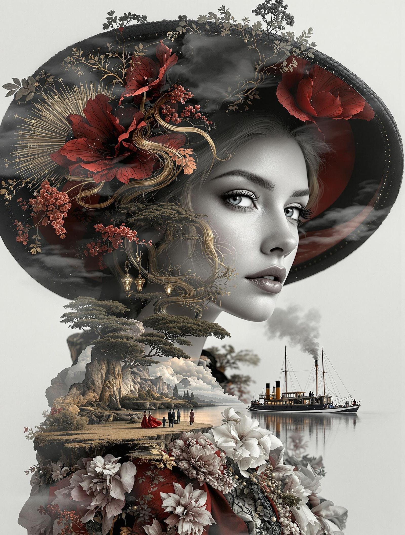 Elegantly Enamoured  by @Surrealistic REALITY