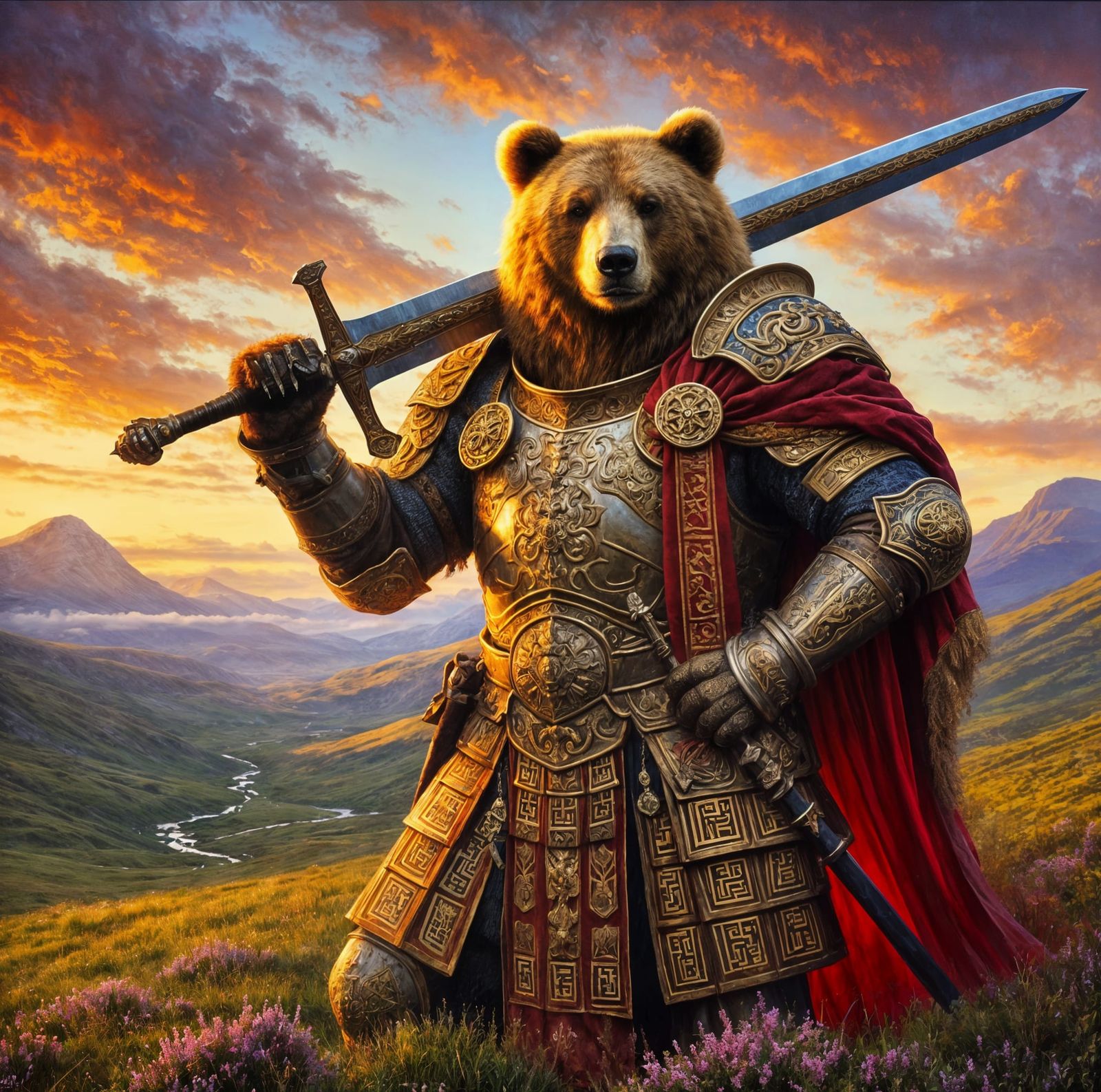 Bear warrior