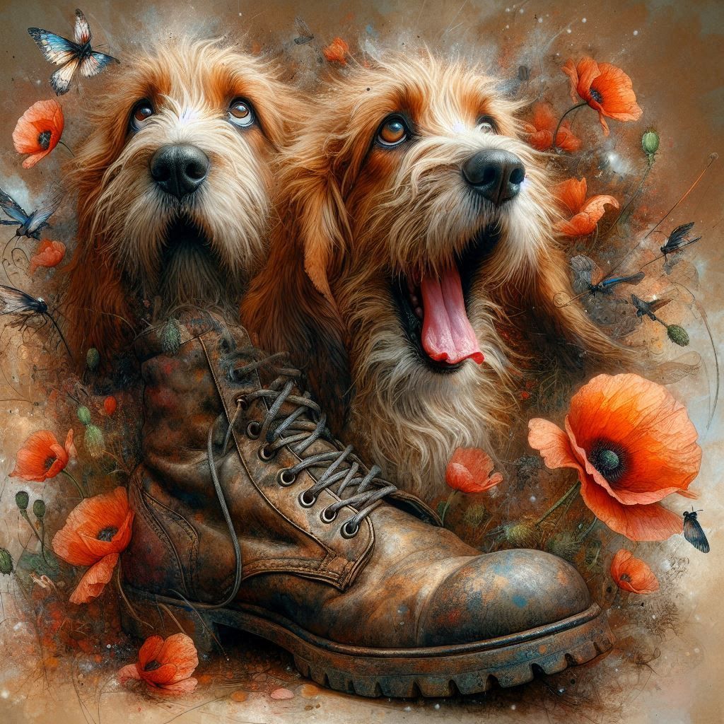 The Boot Doggies 😁🐶🐶