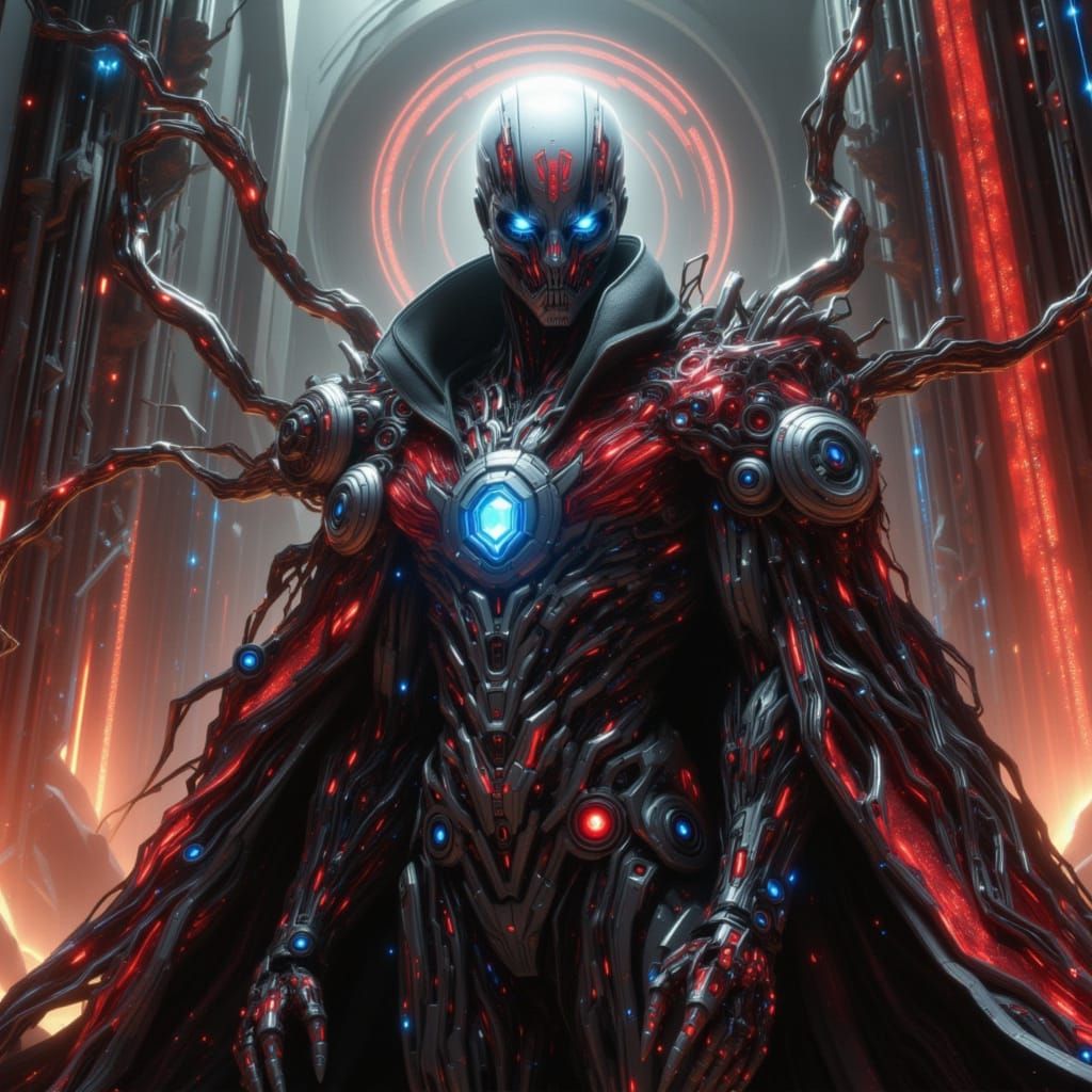 Evil Billionaire Supervillain Hideout in Modern Style