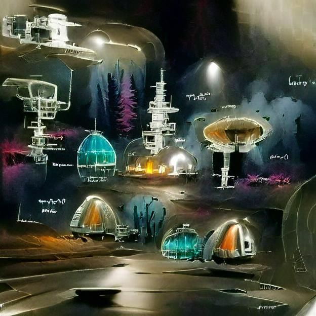 Terraformed Europa - AI Generated Artwork - NightCafe Creator