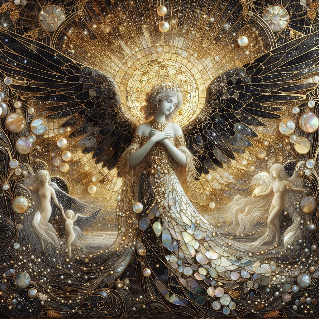perleascent angel   by @WHIMSY