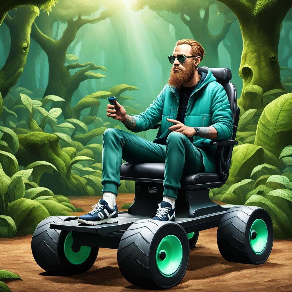 voll cruisen durch die Botanik