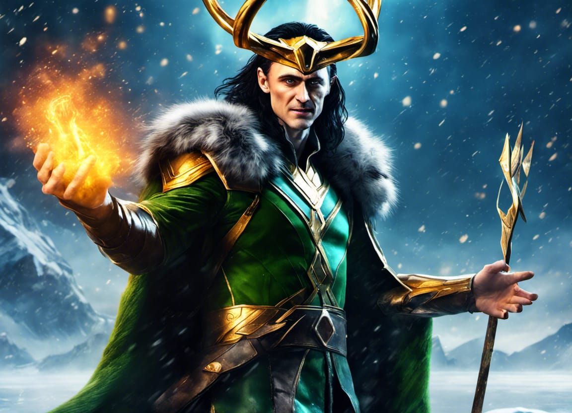 Loki on Jotunheim - AI Generated Artwork - NightCafe Creator