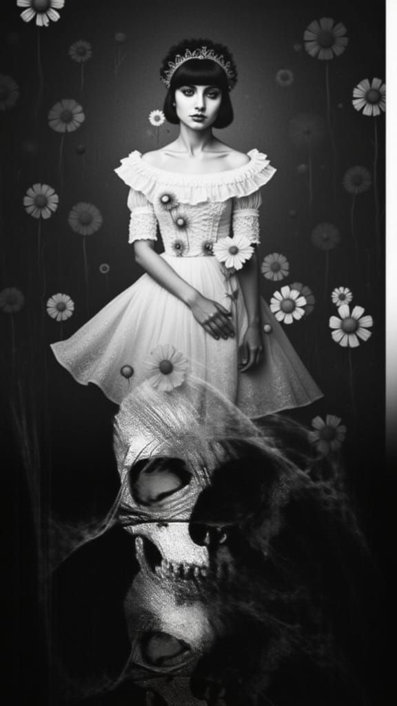 <lora:Momento Mori:1.0> Momento Mori