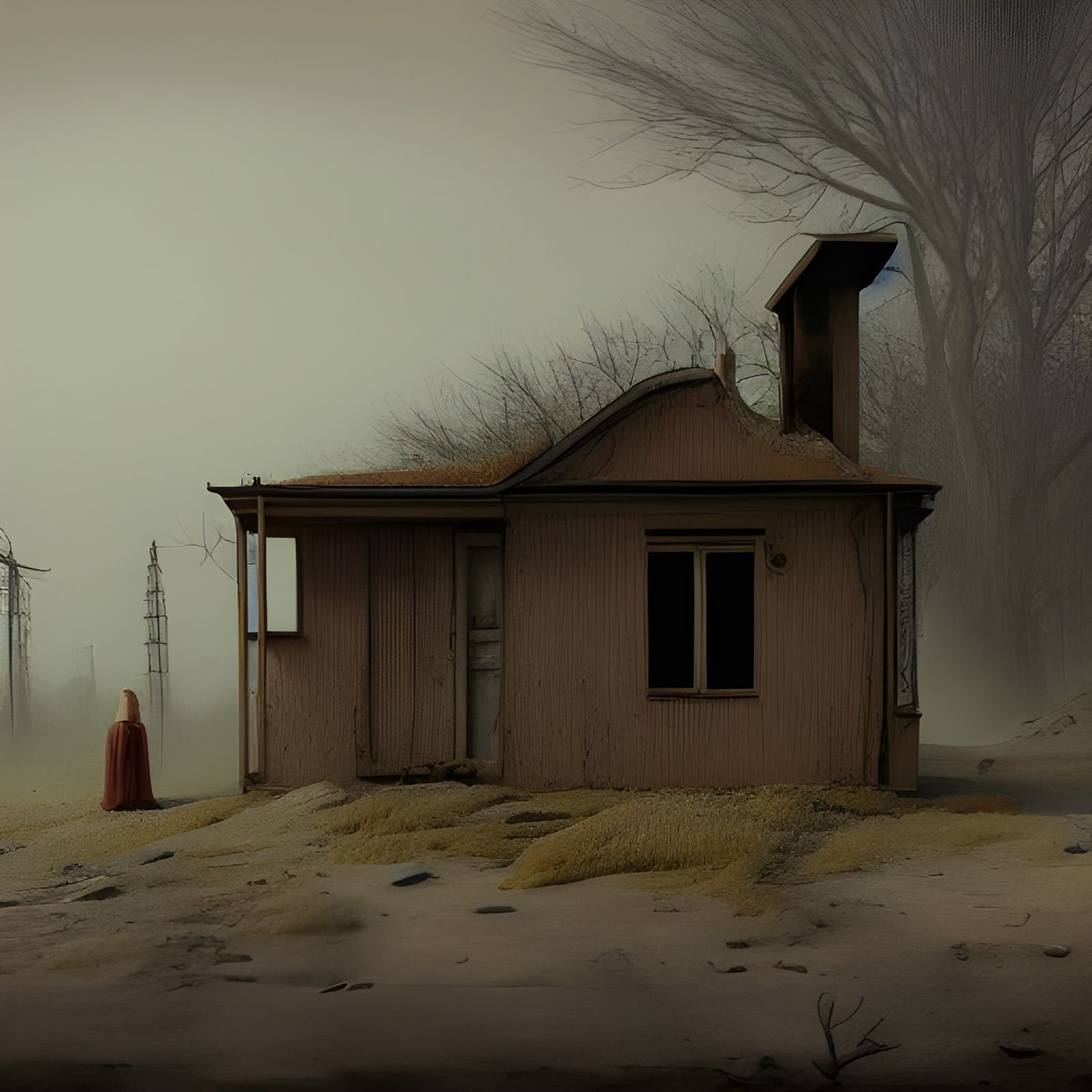 a beautiful little house