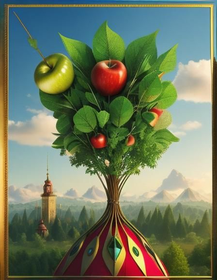 Emoji-Themed Composition Exploring Nature and Learning