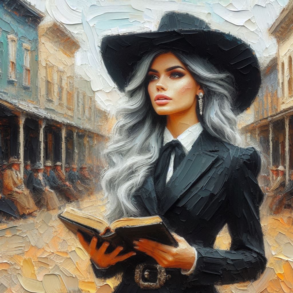 She had come to chew bubblegum and preach the gospel  ... an...