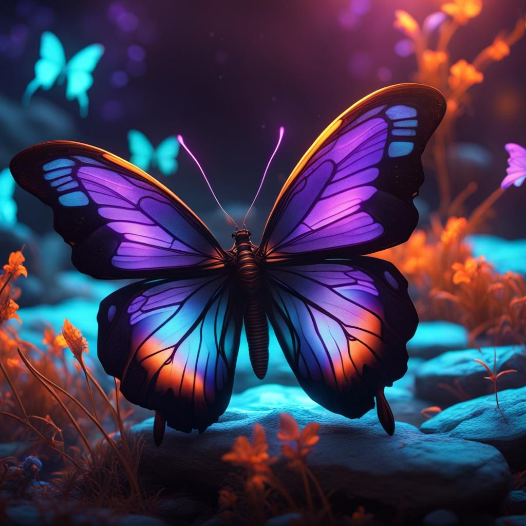 beautiful butterfly   by @Captain Amelia 