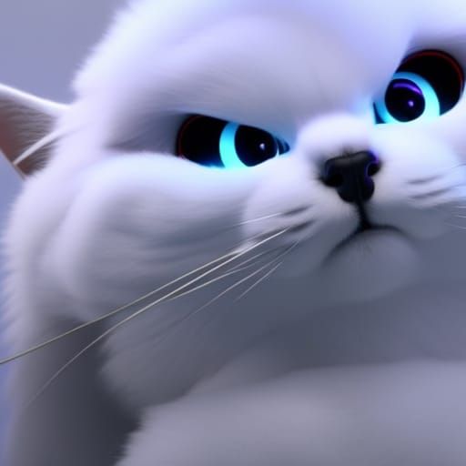 Angry cat - AI Generated Artwork - NightCafe Creator