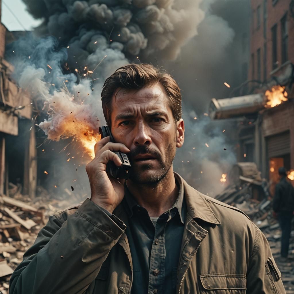 Explosive Communication Device Detonation: Cinematic Film St...