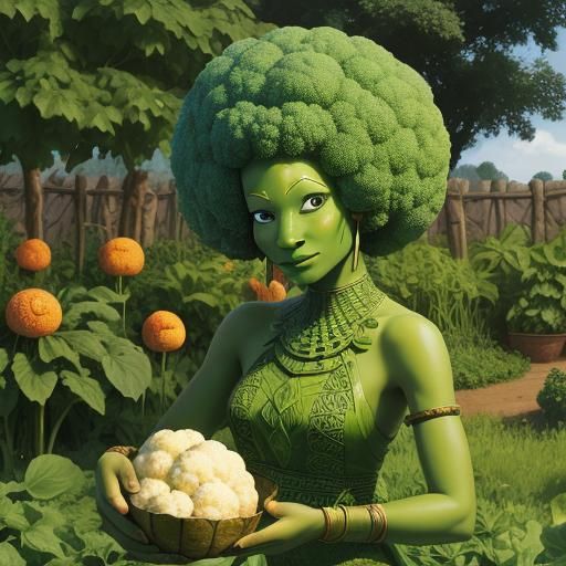 Brassica Greenfield, Witch Verdant in Training