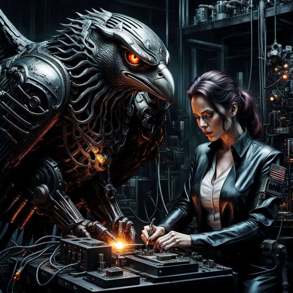 Metalic Eagle  by @Jorge Camadini Yacobi