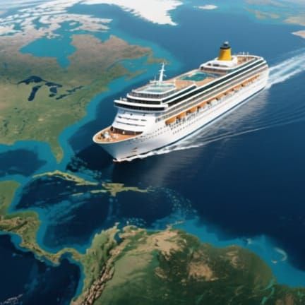 The biggest cruise ship ever, in the Bermuda Triangle   by @Neelix