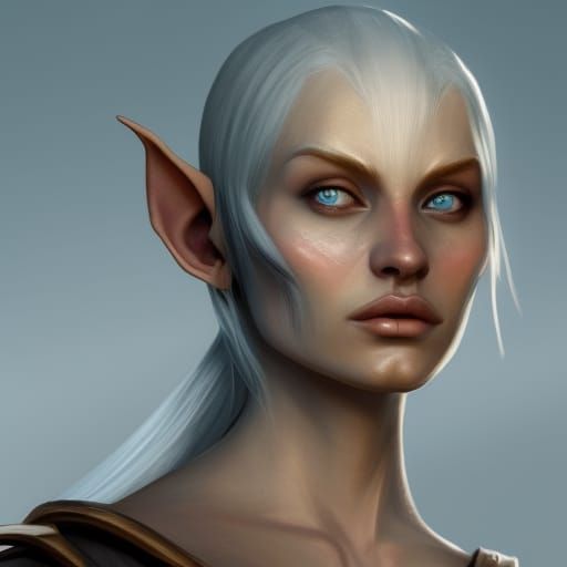 Wood Elf from Morrowind AI Generated Artwork NightCafe Creator