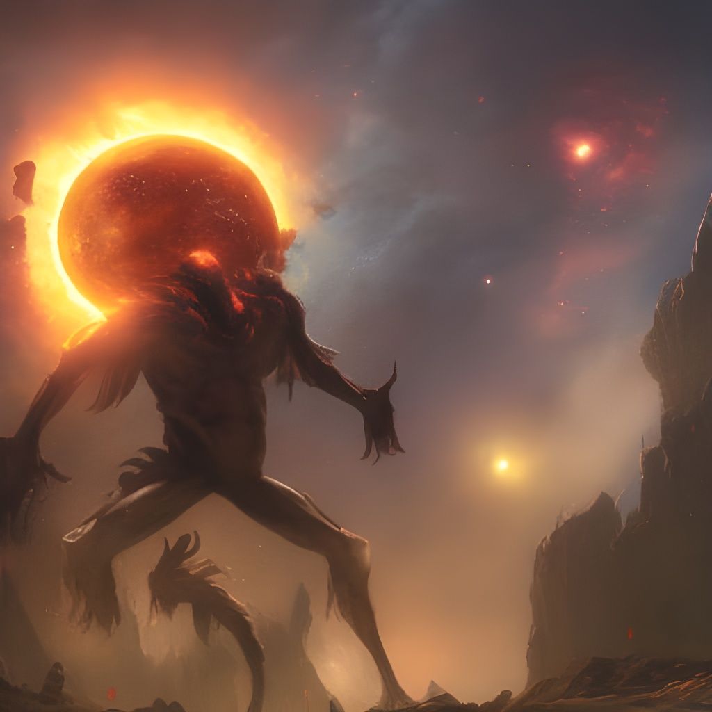 a giant on the sun