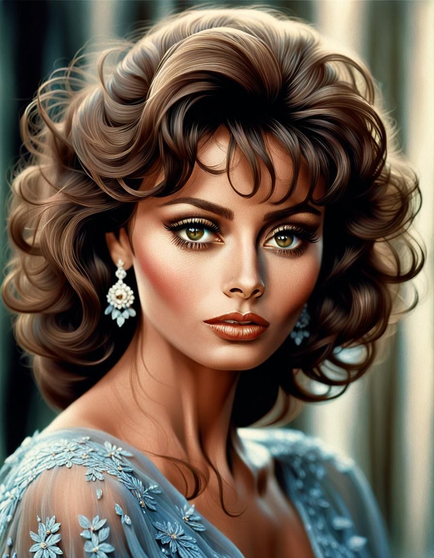 A beautiful woman