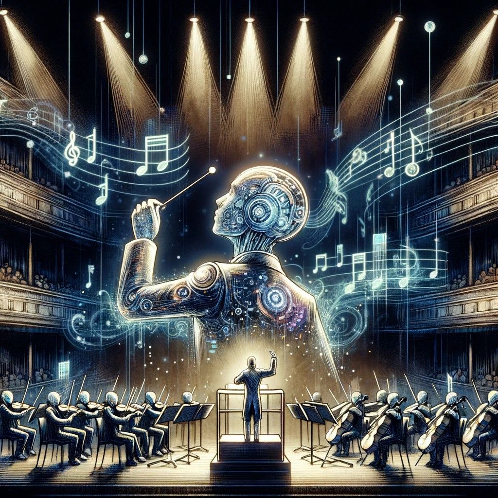 The futuristic symphony orchestra