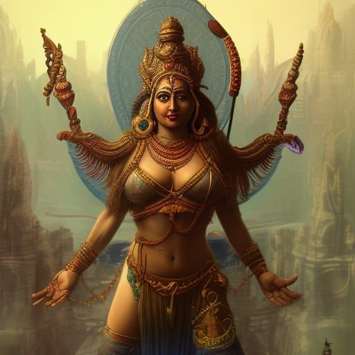 Shiva the goddess of distruction
