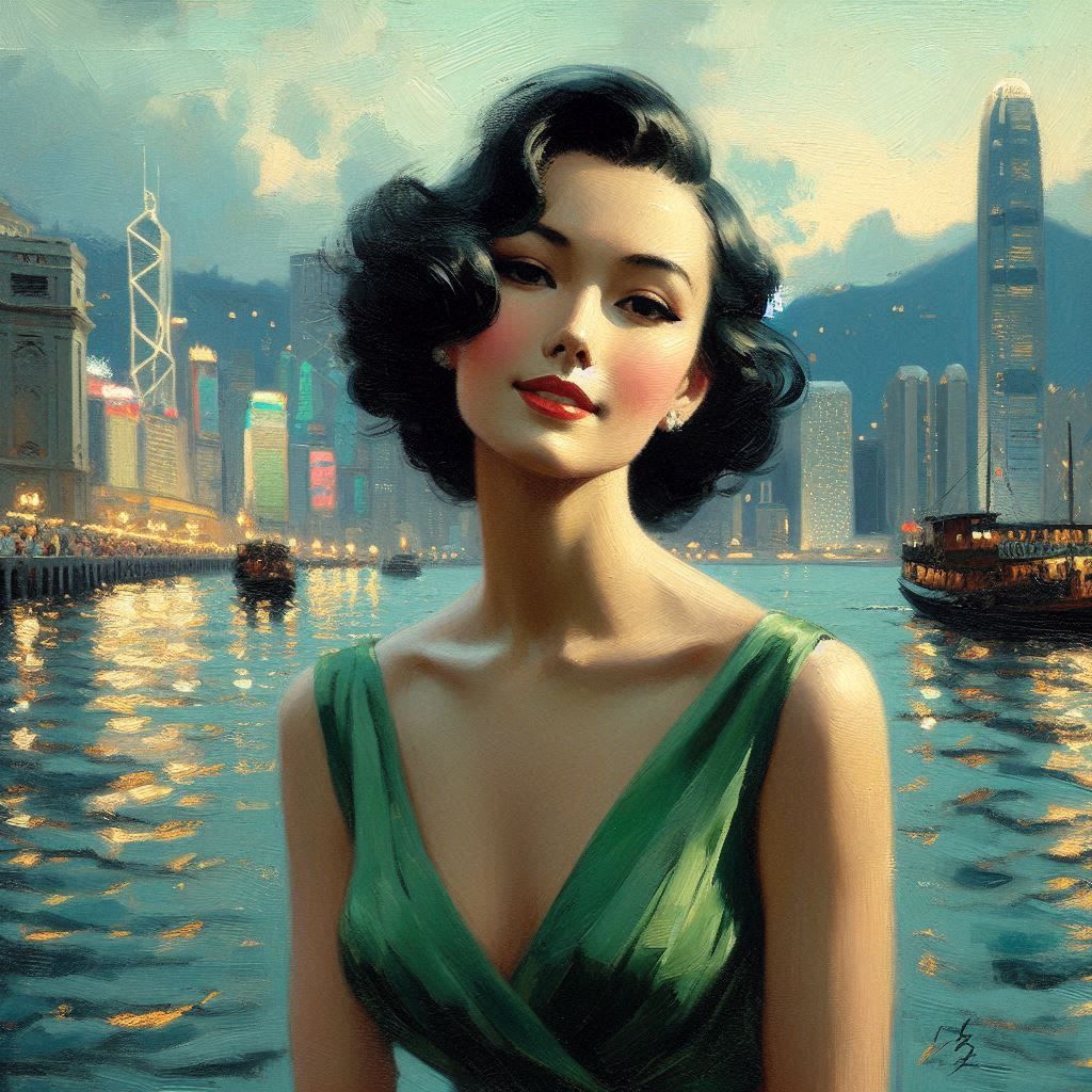 China Doll Down in Old Hong Kong