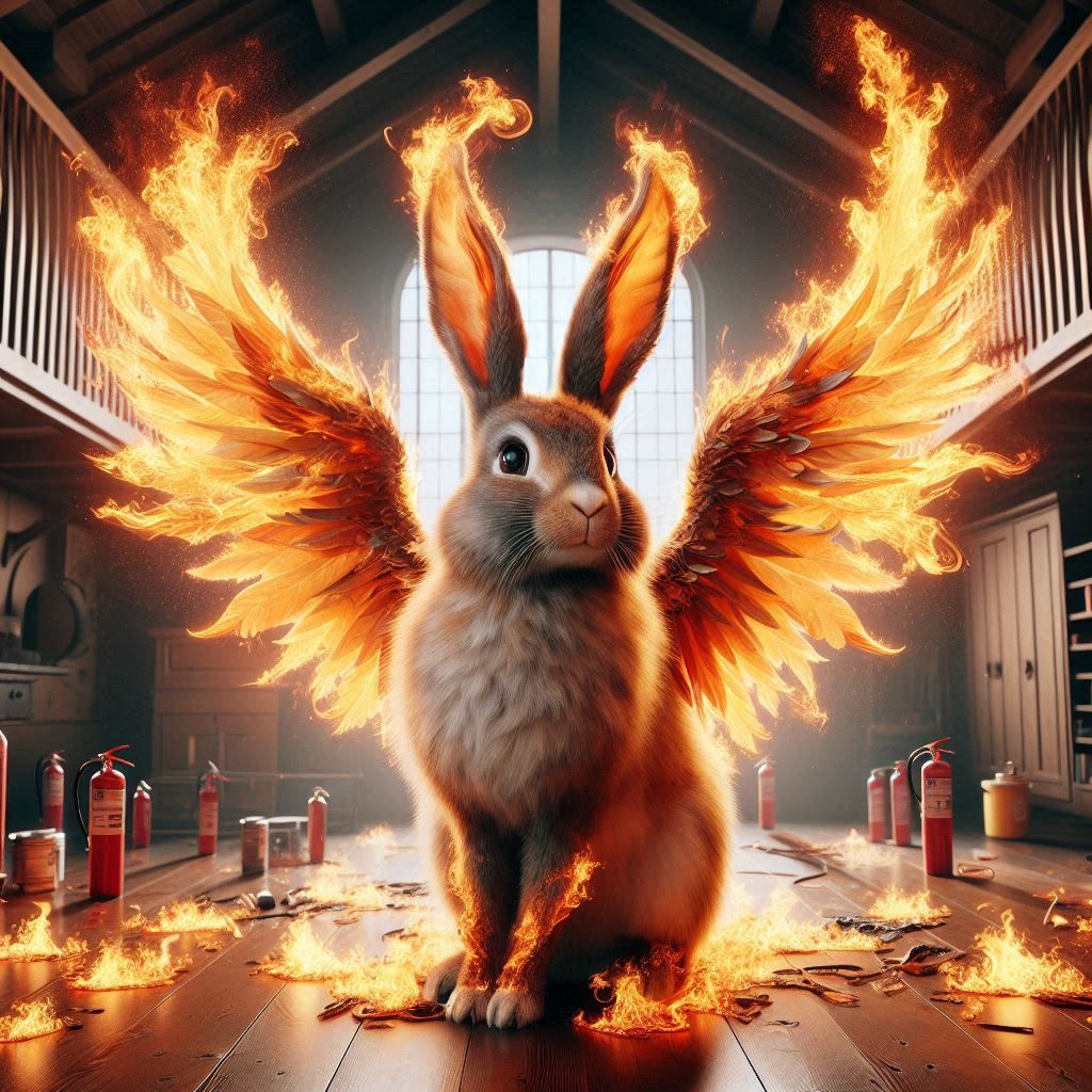 The phoenix rabbit (or fire bunny) seemed like the ideal gift for the rich kid with everything, but like all the other r...