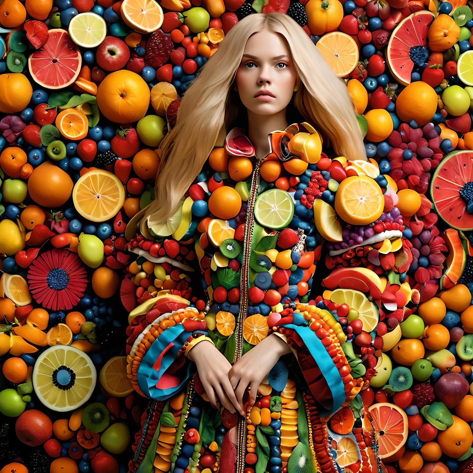 Wearable Fruit Cloak