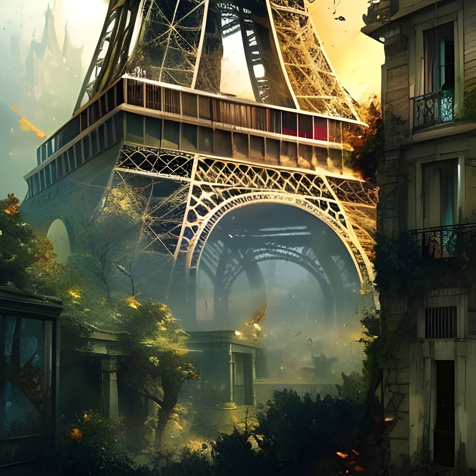 abandoned Paris
