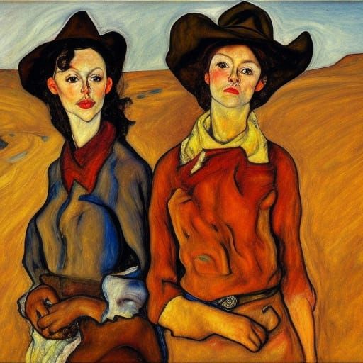 Two beauty cowgirls found vanity and pride in the desert
Fil...