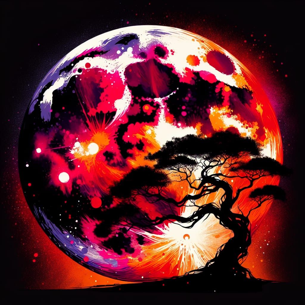 MY RED MOON INSPIRED BY Xamosila @Xamosila 6