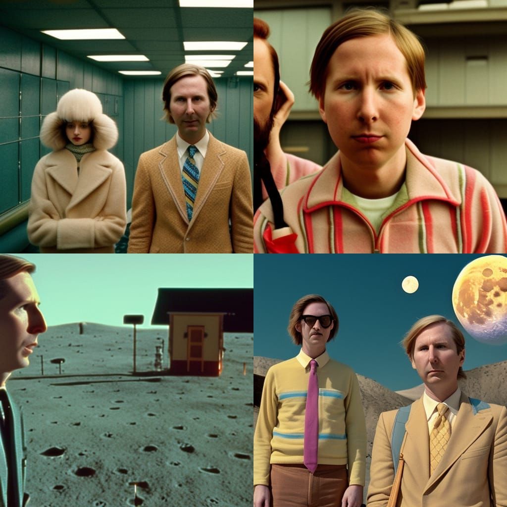 City on the moon Wes Anderson