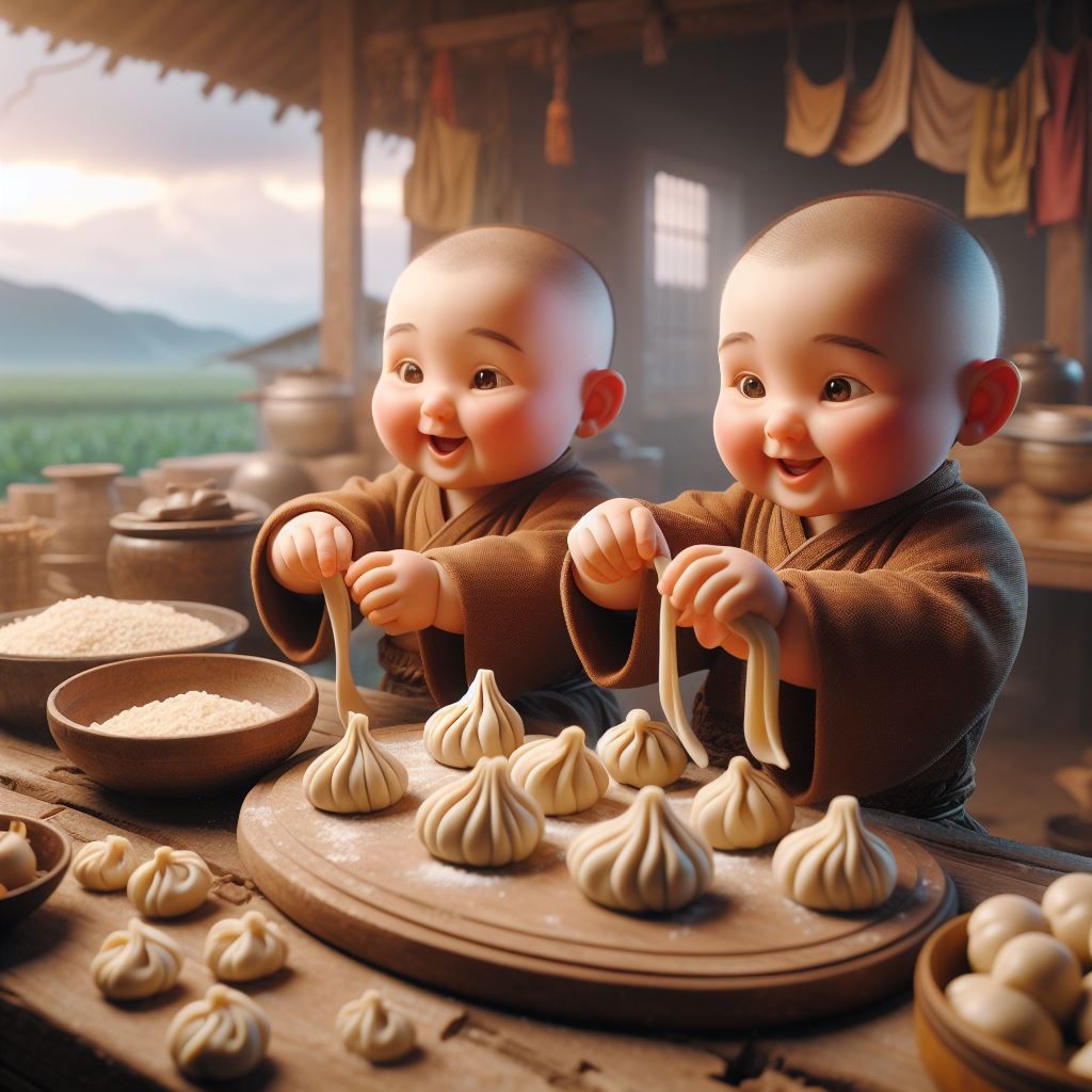 Thien Yeu's teachinghis friend!