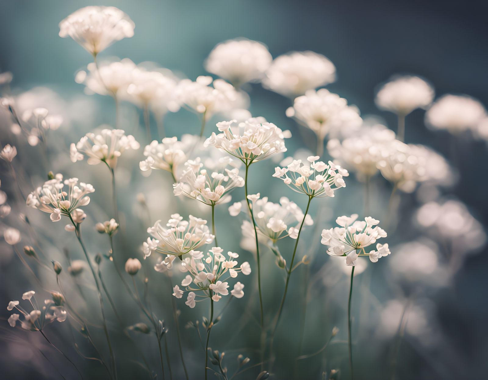 Soft Flowers  by @Dhanishta