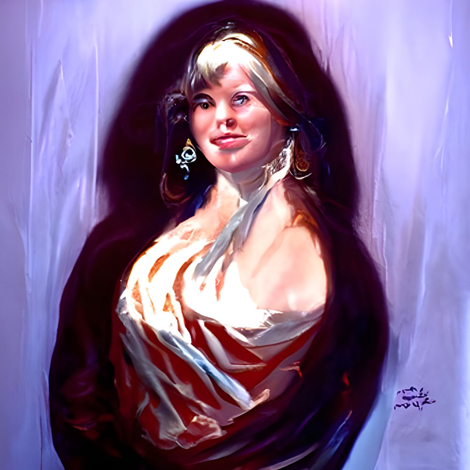 Portrait of a Beautiful Lady