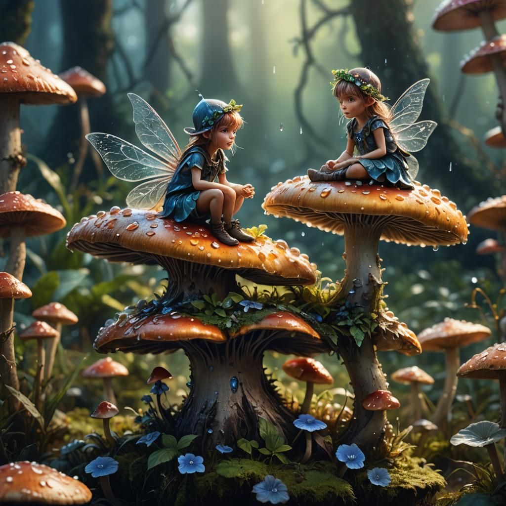Sister, the woods are nice