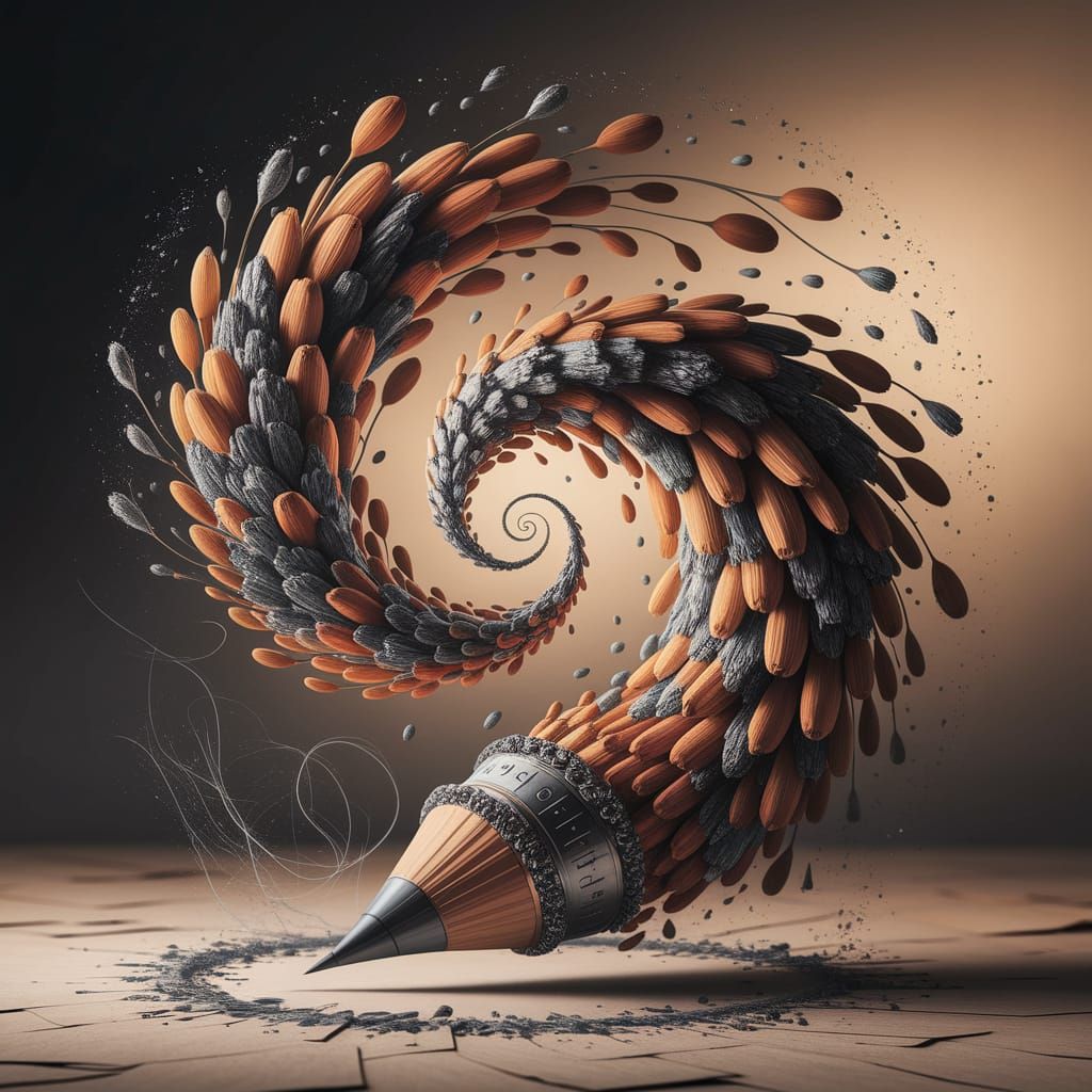 Pencil morph  by @Christie Callahan