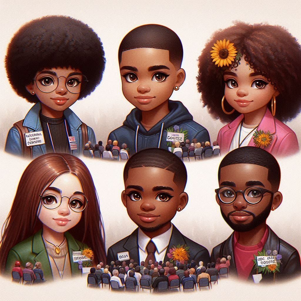 Our Students Preparing for a Conference