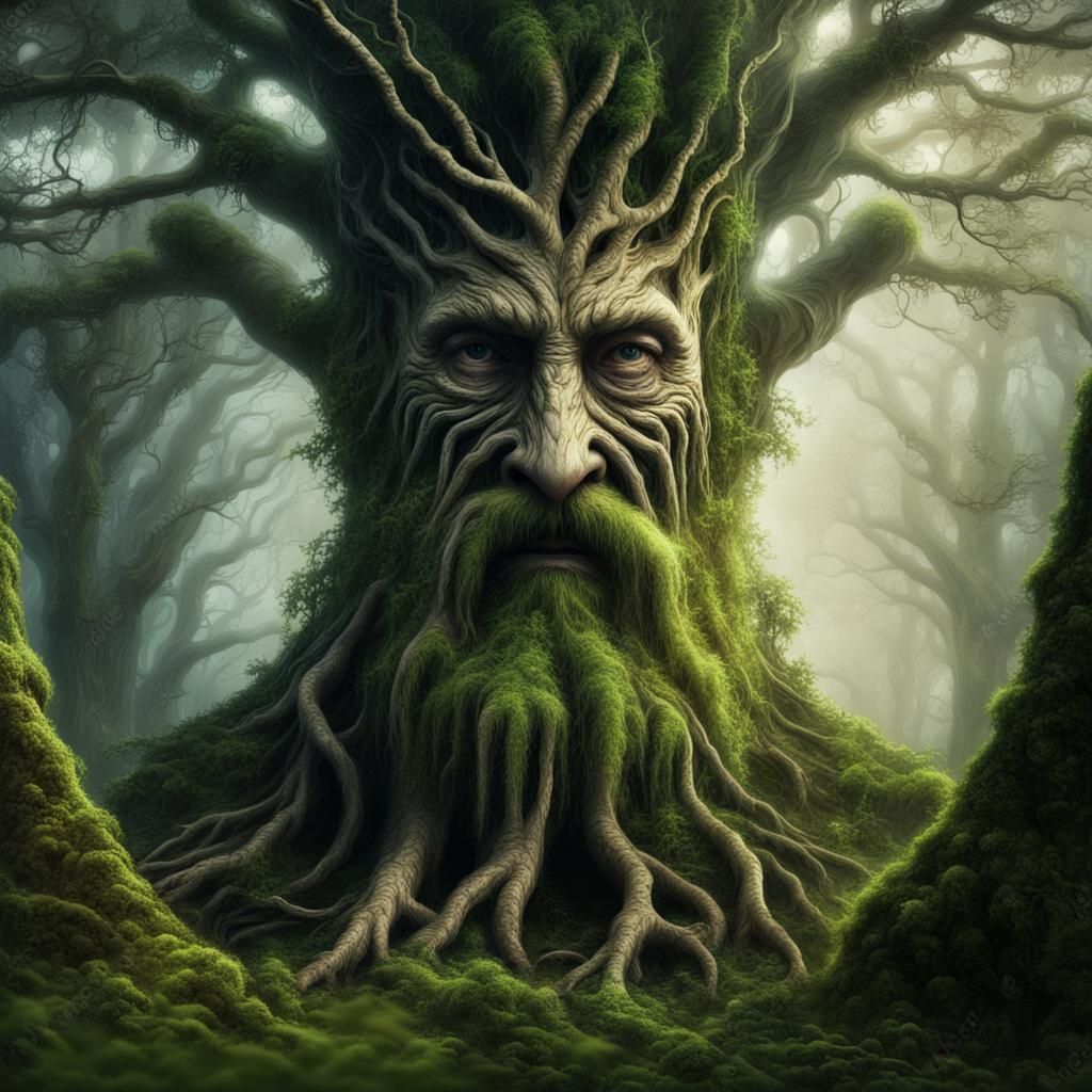 Weirwood Tree - AI Generated Artwork - NightCafe Creator