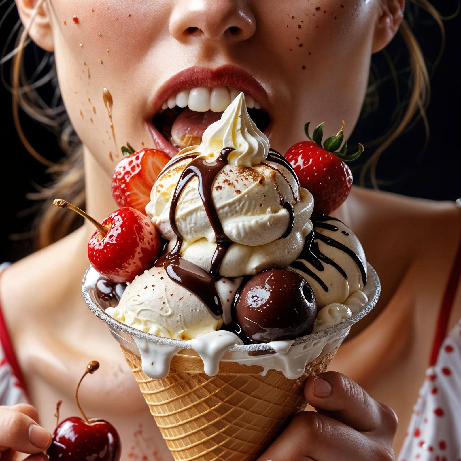 "Sundae Seduction"  by @MysticSage