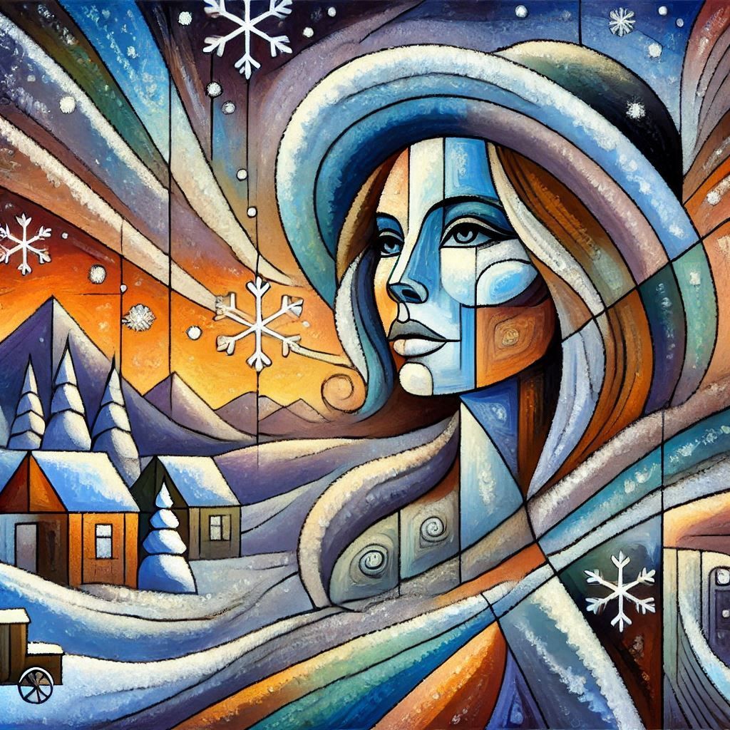 Winter scenery, Picasso