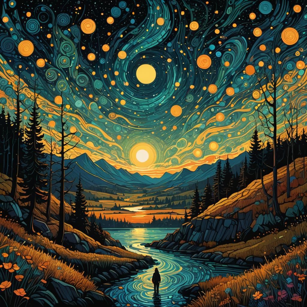  Dream River   by @Krizza