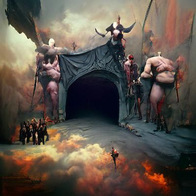 The entrance to hell